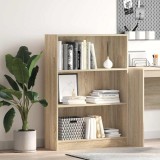 VidaXL Bibliotecă, stejar sonoma, 80x24x109 cm, lemn prelucrat 857837
