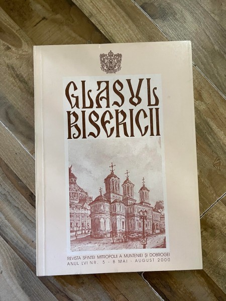 Glasul Bisericii Anul LVI, Nr. 5-8, Mai-August 2000