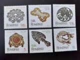 2019 - Romania - Colectii Romanesti - Platouri (II) - serie + colita