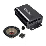 Pachet difuzoare component 2x40W fata, cu amplificator CO-40.4, inele difuzoare si cablaje plug&amp;play pe masina CarStore Technology