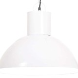 Cumpara ieftin Lampa suspendata, 25 W, alb, rotund, 48 cm, E27