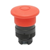 Cap buton comanda ciuperca rosu oprire de urgenta tip push-pull &Oslash; 22mm LAY5 Breckner Germany