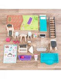 Casuta din lemn pentru papusi City Life, Kidkraft