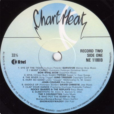 Survivor_David Christie_Hot Chocolate_Leo Sayer_Liquid Gold - Chart Heat (Vinyl) foto