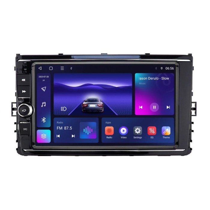 Navigatie dedicata cu Android VW Polo VI dupa 2017, 3GB RAM, Radio GPS Dual