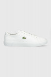 Lacoste sneakers din piele GRIPSHOT culoarea alb, 41CMA0014