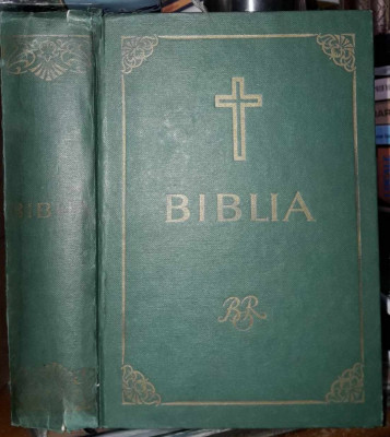 Biblia sau Sfanta Scriptura-Patriarhul Justinian- 1975 foto