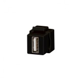 Conector USB tip A negru Gewiss GW38057