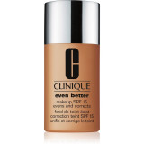 Clinique Even Better&trade; Makeup SPF 15 Evens and Corrects fard corector SPF 15 culoare WN 115.5 Mocha 30 ml