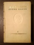 A. S. Pușchin - Opere alese (vol. I; 1954)