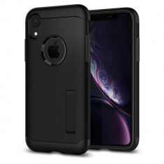 Carcasa Spigen Slim Armor iPhone XR Black foto