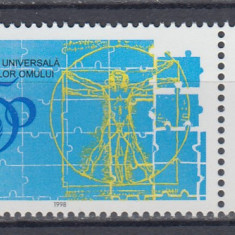 MOLDOVA 1998 - 50 ANI DECLARATIA UNIVERSALA DREPTURILE OMULUI MNH