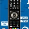 TELECOMANDA UNIVERSALA Superior, 2 in 1, programabila simultan pt. TV, DVD, satelit si AUX, conectare PC prin USB Type-C, cablu inclus, baterii 2 x AA