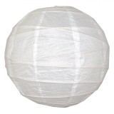 Abajur Lustra, Model Hartie, Diametru 40cm, Alb