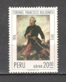 Peru.1975 Posta aeriana:160 ani nastere F.Bolognesi-erou national GZ.110, Nestampilat