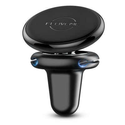 Suport Auto Universal Floveme Clamp Cablee Magnetic, Negru foto