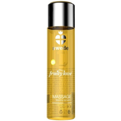 Ulei de Masaj Fruity Love, Efect de Incalzire, Aroma Fructe Tropicale cu Miere, 60 ml foto