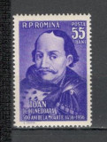 Romania.1956 500 ani moarte Ioan de Hunedoara YR.207, Nestampilat