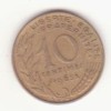 Franța 10 centimes 1965, Europa