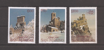 San Marino 1991 - Craciun, MNH foto