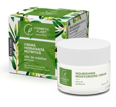 Crema hidratanta nutritiva cu ulei de masline si pantenol 50ml cosmetic plant foto