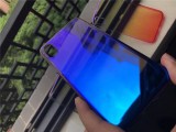 Cumpara ieftin Husa Huawei Mate 20 PRO, MyStyle Crystal Blue Cameleon gradient color changer