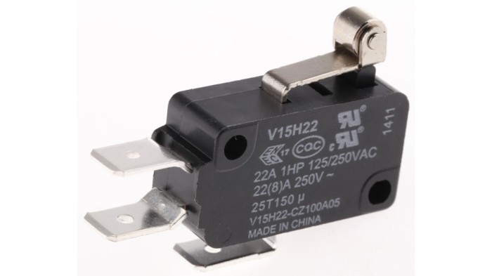 Comutator limitator V15H22-CZ100A05 rola 12.5mm