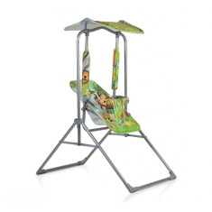 Leagan de gradina cu parasolar Moni Funny Verde