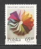 Polonia.1998 Ziua mondiala a Postei MP.339, Nestampilat