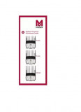 Cumpara ieftin Set Gratare Moser Magnetic Set 3 buc (6 mm, 9 mm, 12 mm)