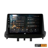 Cumpara ieftin Navigatie HUB64 Renault Megane 3 Fluence (2009-2016), 2GB RAM, Android, GPS, Wi-FI, Carplay, Android Auto, USB, Bluetooth, Radio, Waze, Touchscreen, 9