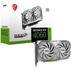 Placa video MSI GeForce RTX 4060 VENTUS 2X WHITE 8G OC, GDDR6, 128-bit, Alb