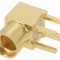 Conector MMCX mamă 90&deg; THT aurit