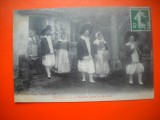 HOPCT 505 N BATZ- PLECAREA LA NUNTA 1912 -FRANTA -TCV -COSTUM SI COAFURA / COSTUME TRADITIONALE -EUROPA -CIRCULATA, Printata