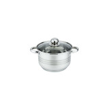 Oala cu capac Floria ZLN-4052, Inox, 22 x 14 cm, 4 L