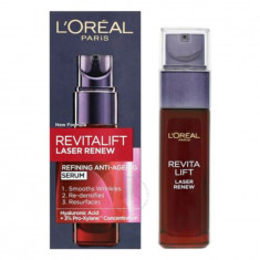 Serum-crema anti-imbatranire Revitalift Laser Renew, 30ml, L'Oreal Paris