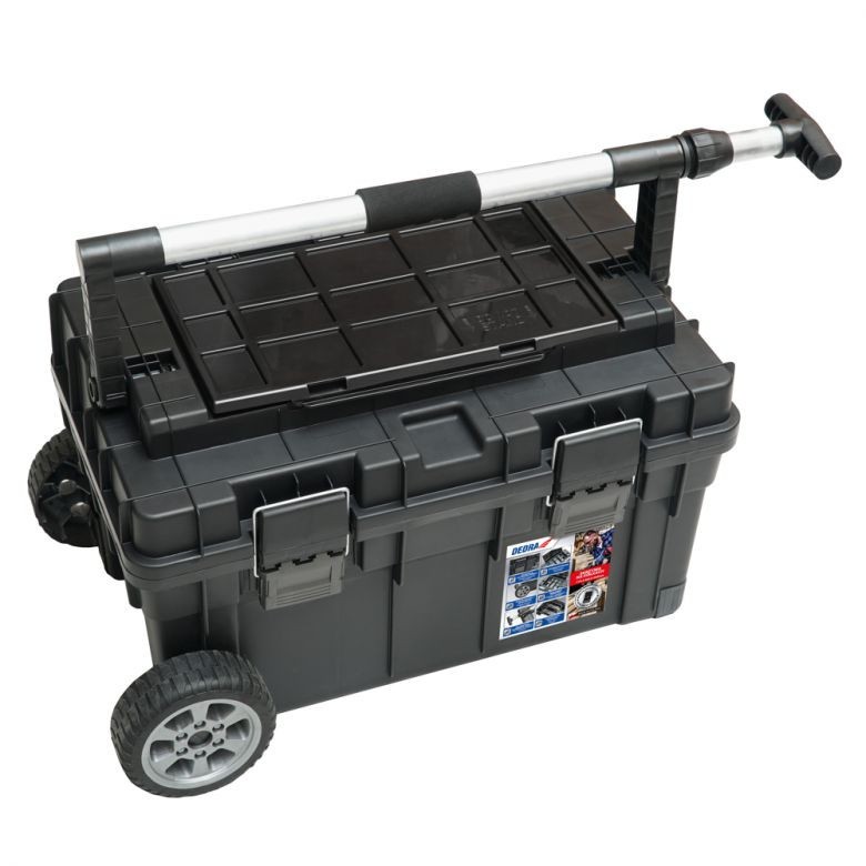 Cutie pentru scule cu roti, Dedra Toolbox, 710 x 400 x 355 mm, N0210 |  Okazii.ro