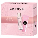 Pachet I am Ideal Apa de parfum 90ml+ Gel de dus 100ml, La Rive
