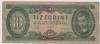 10 FORINT 23 MAI 1957/S