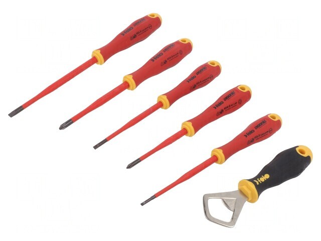 Kit Şurubelniţe Izolate 1kVAC Phillips și Plate 5 Bucăți