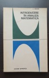 Introducere &icirc;n analiza matematică - C. Meghea