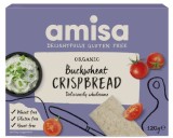 Crispbread (painici) din hrisca integrala fara gluten bio 120g Amisa