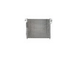 Condensator climatizare Nissan Navara/Frontier; Navara (D40), 04.2010-2016, motor 2.5 dci, 140 kw diesel, full aluminiu brazat, 690 (645)x570 (550)x1