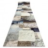 Traversa anti-alunecare DIGITAL - SQUARES Geometric albastru / bej, 120 cm