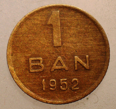 1.765 ROMANIA RPR 1 BAN 1952 foto