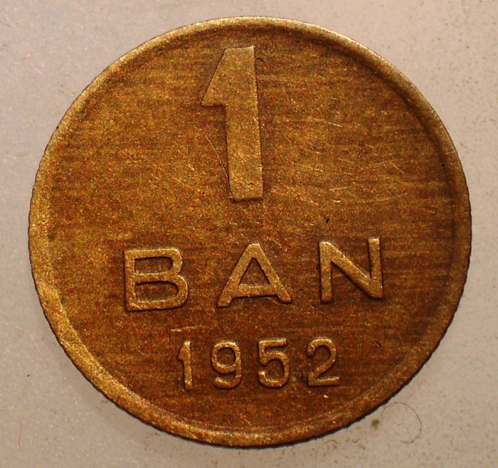 1.765 ROMANIA RPR 1 BAN 1952