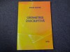 Geometrie Descriptiva Elena Ionita - Printech, 2014, 100 Pagini. Autograf