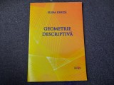 GEOMETRIE DESCRIPTIVA ELENA IONITA AUTOGRAF, 2014