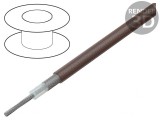 Cablu Coaxial RG179BU 2,5mm Maro/Alb