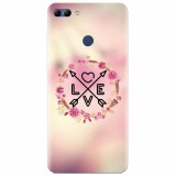 Husa silicon pentru Huawei Y9 2018, Love Arrow